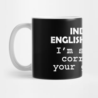 Indiana English Teacher T-Shirt Mug